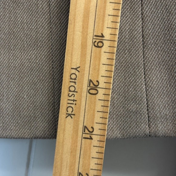 The Limited Womens Y2K Classic Sophisticated Blazer Size 2 Brown Minimalist NWT - Picture 7 of 10